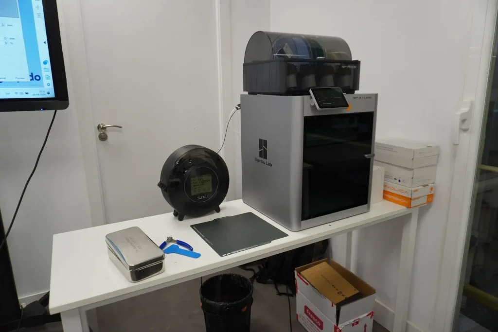 plantilla impresa con tecnología FDM