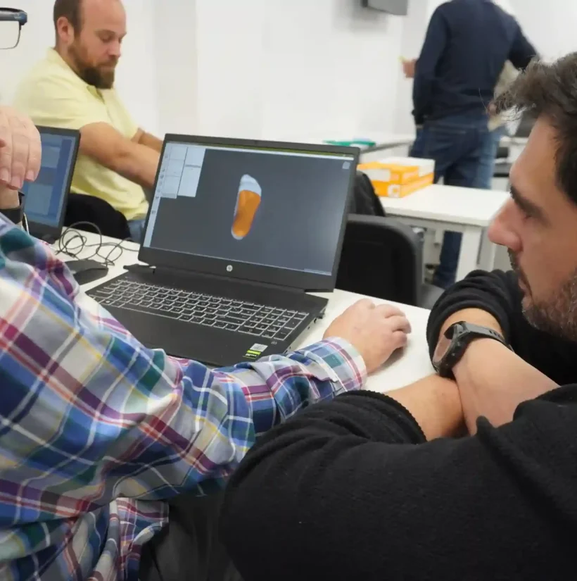 alumno del curso online de impresión 3D